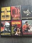 6 st DVD-filmer, Quentin Tarantino m.fl.