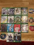 spel till Xbox one och series X