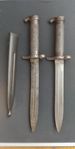 2 Svenska original m/96 bajonetter