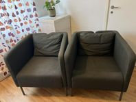 2 fåtöljer 