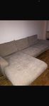 L-soffa med 3 sittplatser