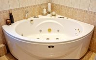 Oanvänd bubbelbad 