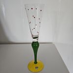 Champagneglas Clown Orrefors Sweden