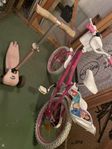 Barn cyckel och sparkcyckel
