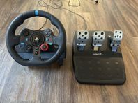 geforce g29 ratt och pedaler