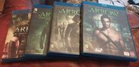 dc universe the flash och Arrow bluray