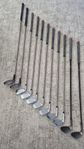 Cobra Speed zone, Callaway Hybrider och Callaway MD Wedgar.