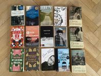 15 pocketböcker - internationella författare