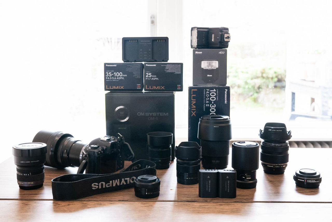 Olympus och Pansonicoptik, mi...