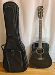 Harley Benton gitarr vänsterhandsmodell
