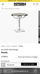 DUX pronto två bord marmor small / 50 cm