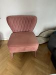 rosa fåtölj 