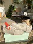 Off White Vulcanized Sneakers