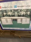 Partytält 3x9 meter