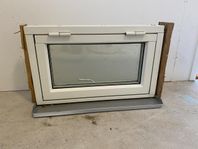 Fönster 80x50 Aluminium 