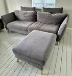 Mio Madison soffa inkl fotpall