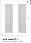 2-pack gardinlängder från Rusta