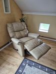 2 st reclinerfotöljer