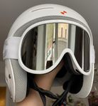 POC skidhjälm och goggles