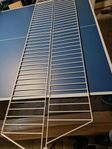 String golvgavlar 2 st, 200x30 cm vit
