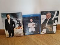 9st Dvd filmer James Bond 007