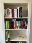 English books (a lot of scifi) and some German and Norwegian