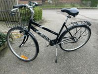 cykel svart 7 växlad
