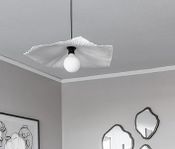 TAKLAMPA Tropez 60 cm vit
