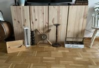 Ovanliga - Olika trä saker Inredning  Vintage Retro 