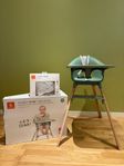 Barnstol Stokke Clikk – Glacier Green + Tillbehör
