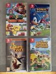 4 Nintendo switch spel