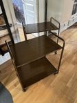 hylla / rullvagn / drinkvagn i kopparlook - 2 st