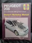 Haynes Reparationshandbok Peugeot 208 Ny obruten förpacknin