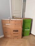 40 moving boxes 