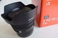 Sony FE PZ 10-20mm 4.0 G. (APS-C) 10-20 mm