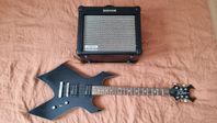 BC Rich Revenge med förstärkare
