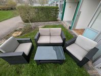 Lounge möbler i rotting