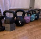 Kettlebells - olika vikter