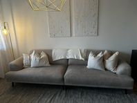 Beige soffa