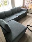 Blå soffa 