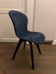 8 st mörkblå matstolar från BoConcept