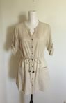 Blus/tunika beige storlek 34/36 obetydligt använd