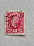 10 öre OSCAR - Stämpel Gefle