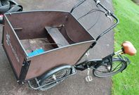 Cargobike  lådcyckel,  ej el