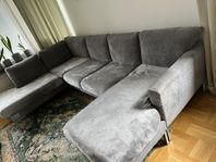 Mio soffa med två divaner 