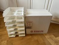 Esselte Transit A4 brevkorgar varav 10 helt nya i kartong 