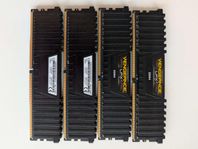 Corsair 32GB (4x8GB) DDR4 3200MHz CL16 Vengeance LPX