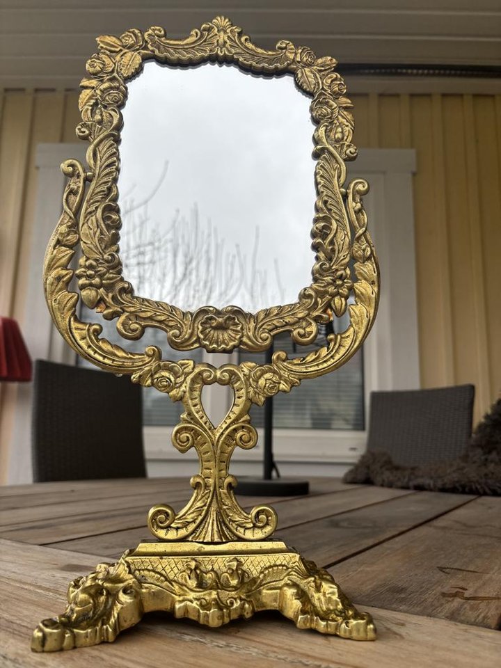 BORDSSPEGEL, rokokostil, 1900-tal.