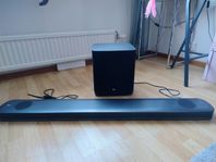 LG soundbar SJ9 med subwoofer