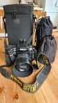 Nikon D700 med utrustning.
